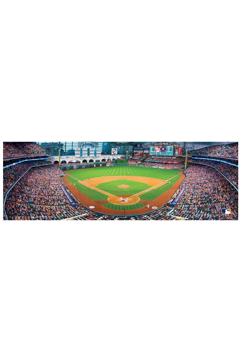 Houston Astros 1000pc Panoramic Puzzle, Alternate, color, Multicolor