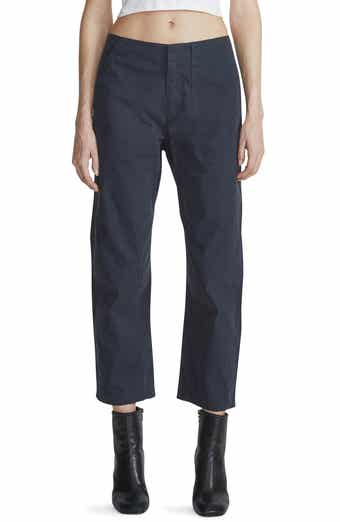 rag & bone Leyton Crop Cotton Work Pants