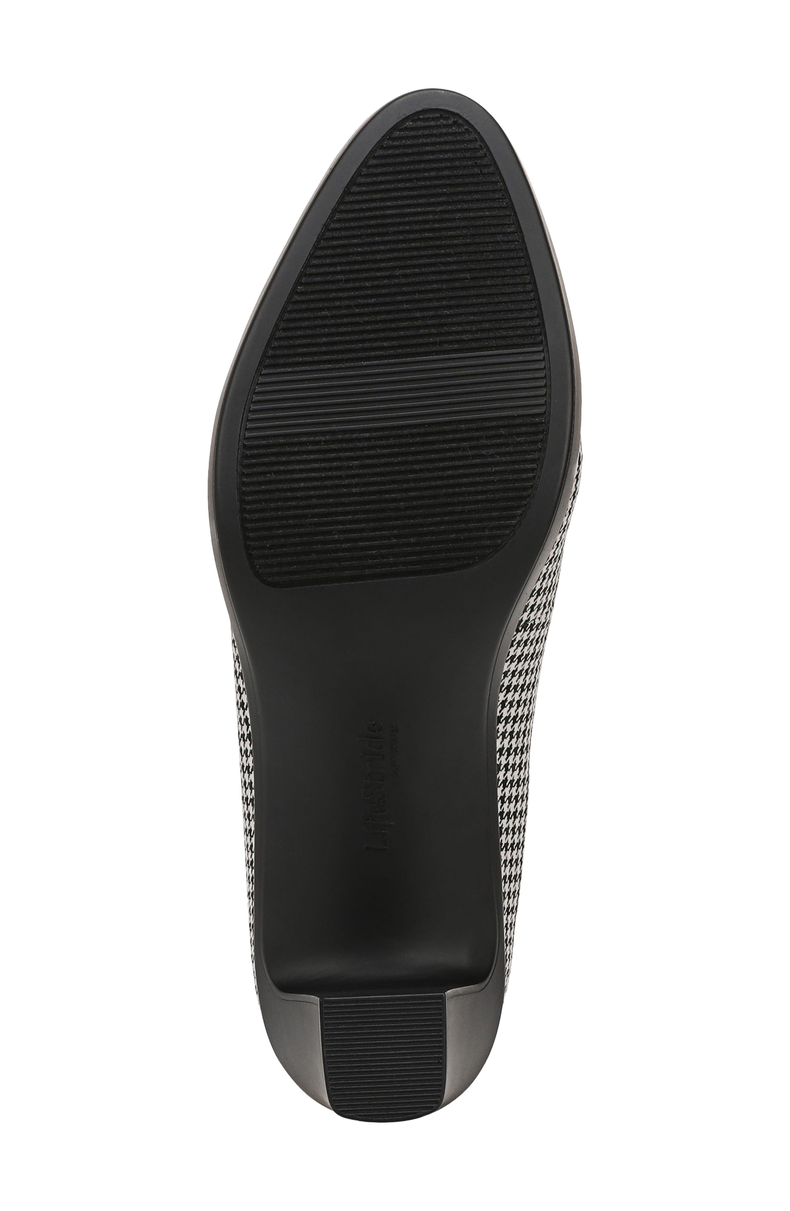 LifeStride Elevate Platform Pump, Alternate, color, Black/ Bone