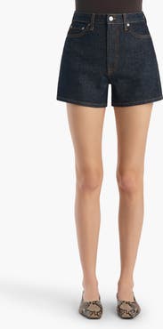 Khaite Dayna Denim Shorts