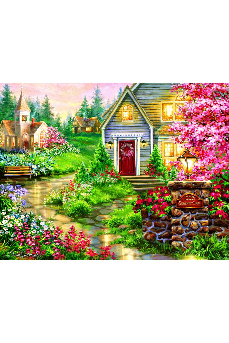 Serenity Lane 1000 piece Jigsaw Puzzle for Adults Large Pieces, Alternate, color, Multicolor