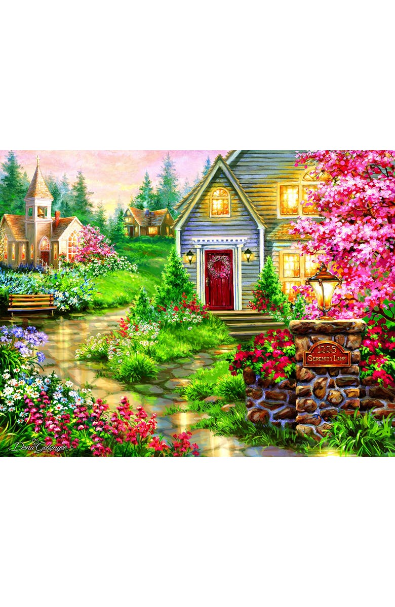 Sunsout Serenity Lane 1000 piece Jigsaw Puzzle for Adults Large Pieces, Alternate, color, Multicolor
