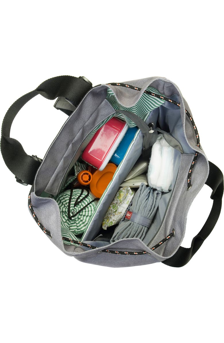 Babymel Eco Top N' Tail Convertible Diaper Backpack, Alternate, color,