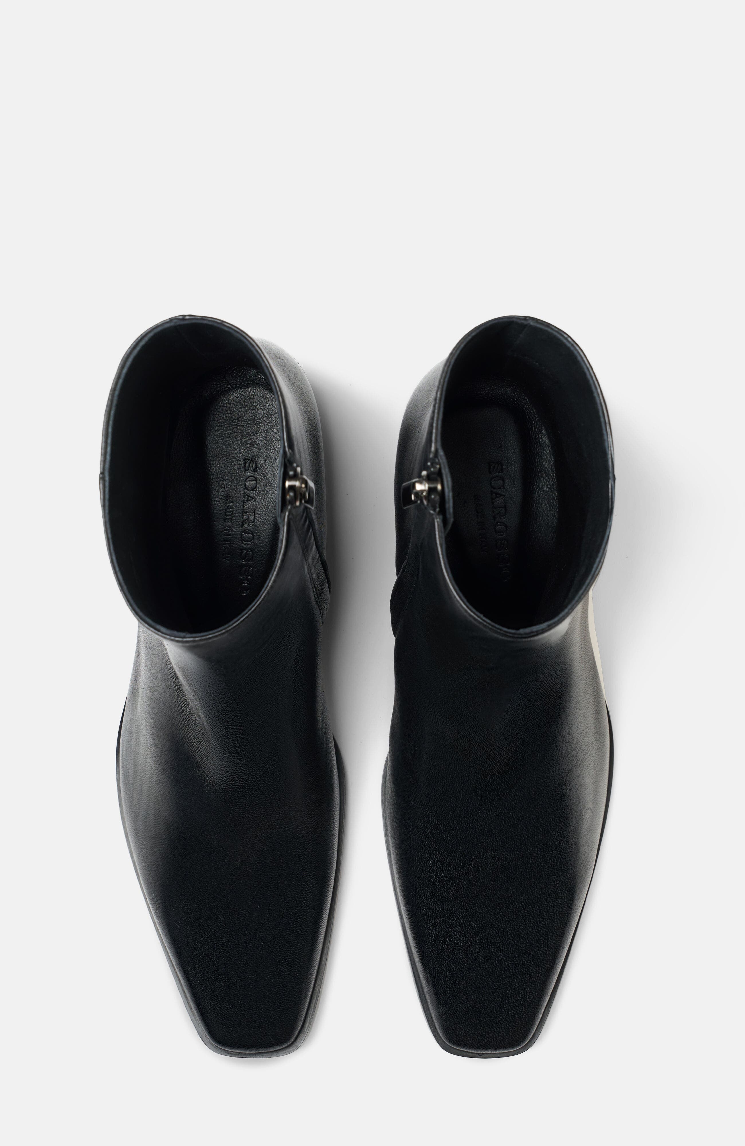 Ambrar Ankle Boots, Alternate, color, Black - Calf