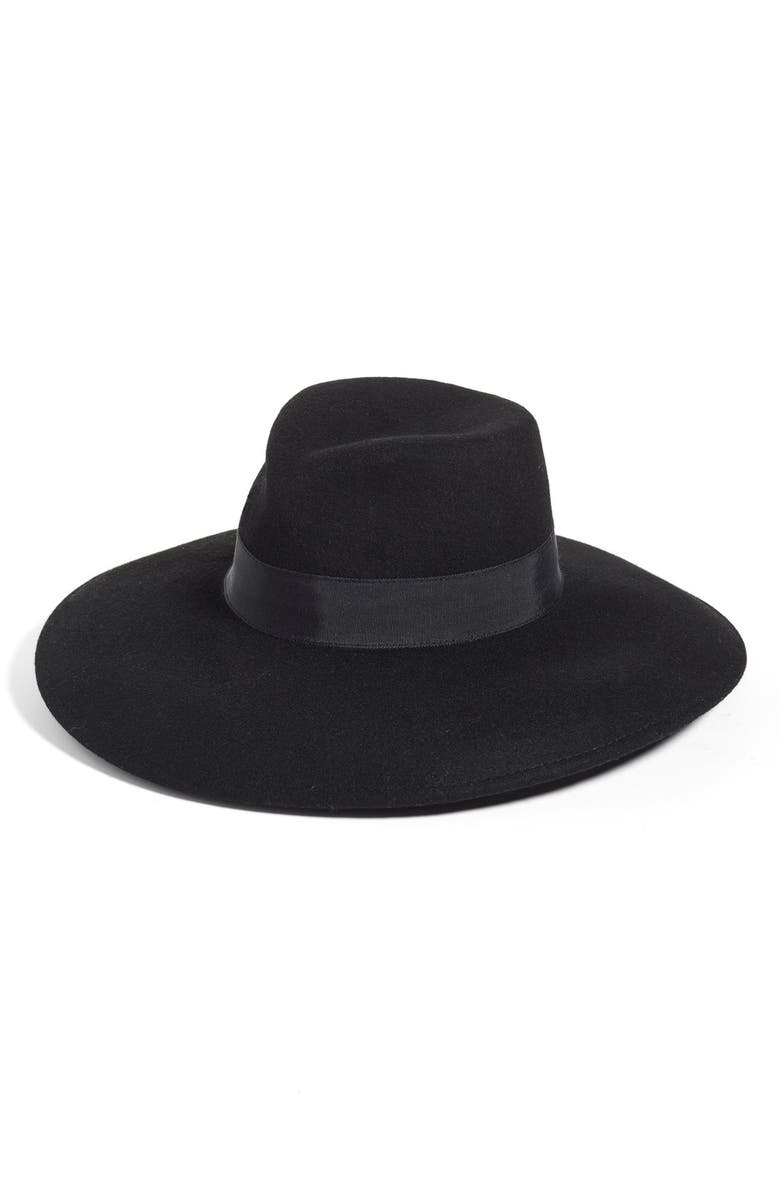 Eric Javits Camille Wool Floppy Hat, Main, color, 