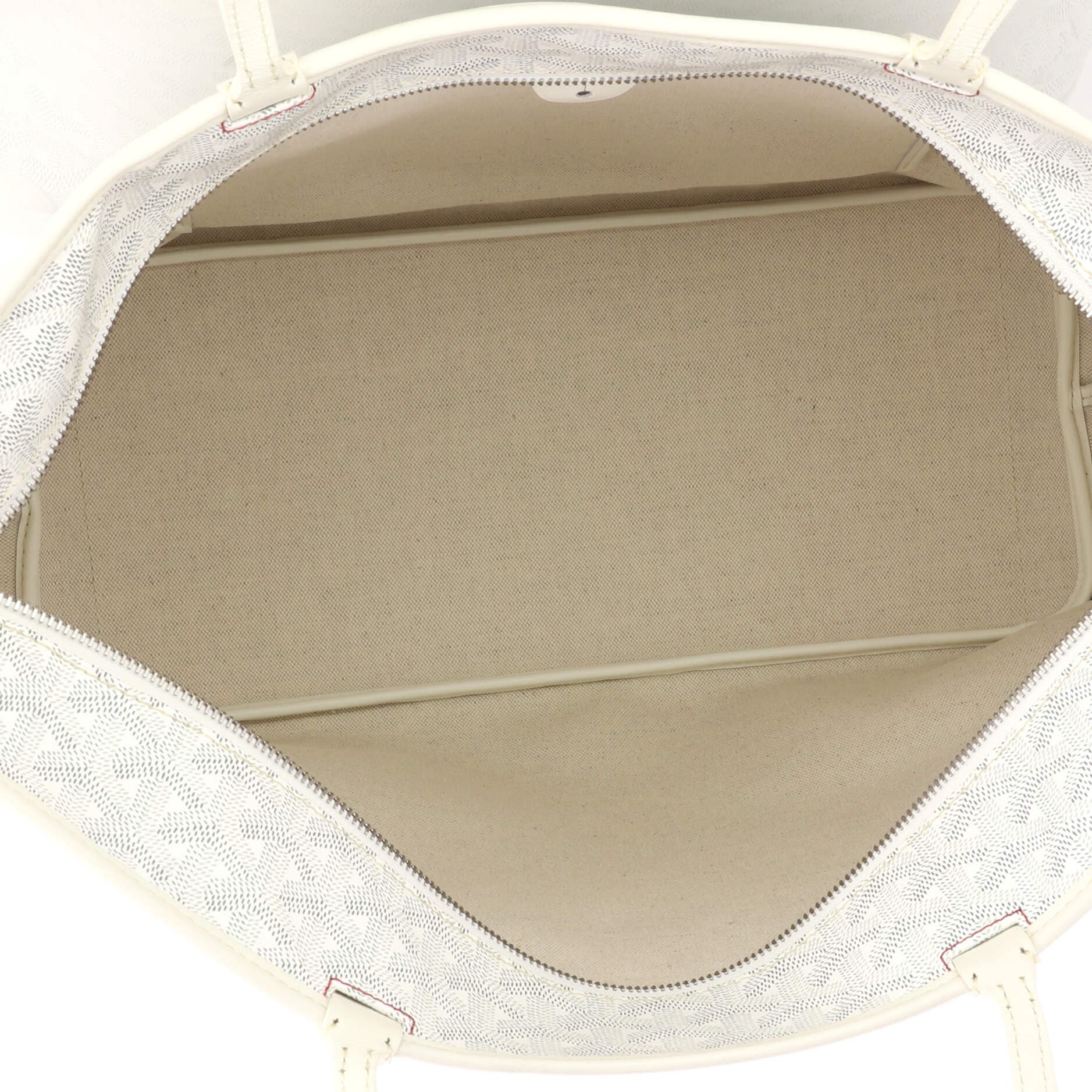 Artois Tote Coated Canvas MM, Alternate, color, White
