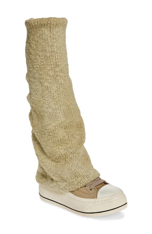 R13 R13 KURT LEG WARMER HIGH TOP SNEAKER 