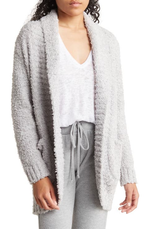 Open Front Knit Cardigan