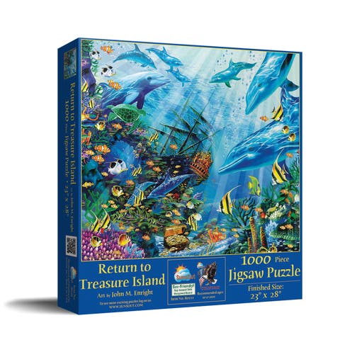 Return to Treasure Island 1000 piece Jigsaw Puzzle for Adults