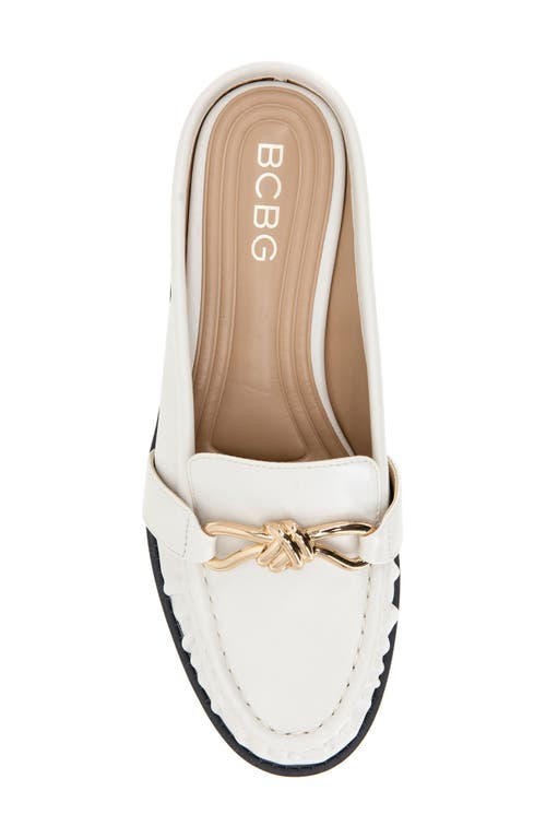 Bcbg Kaara Mule In White