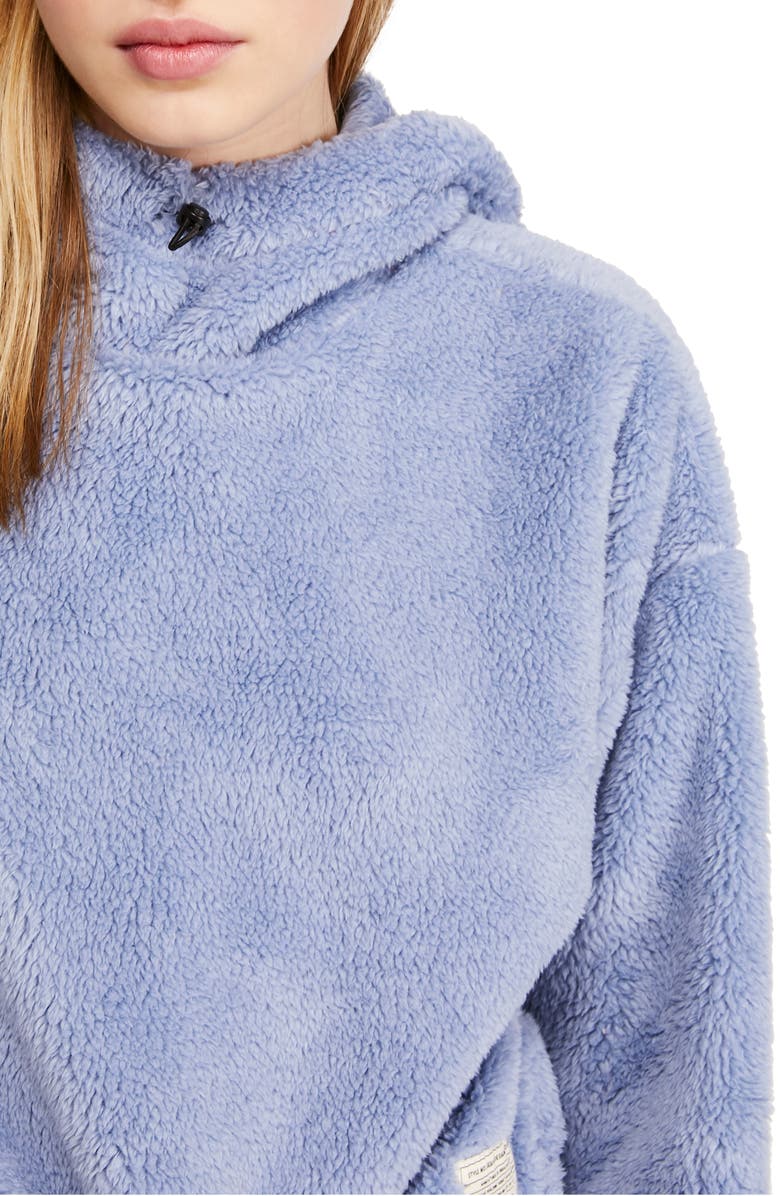 BDG Urban Outfitters Fleece Crop Hoodie, Alternate, color, 