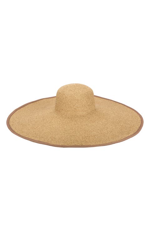 Sun Dial Round Floppy Hat