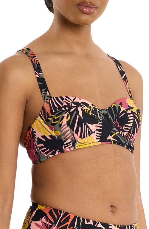 Hanky Panky Balconette Bikini Swimsuit Top In Green