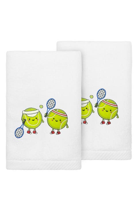 2-Pack Embroidered Hand Towel
