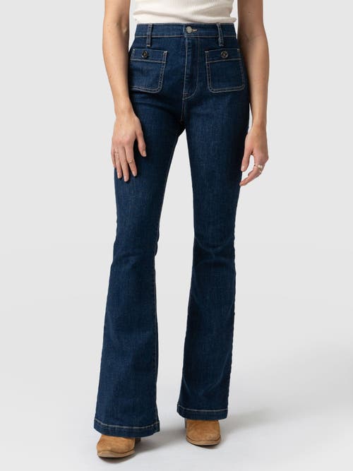 SAINT + SOFIA SAINT + SOFIA BOWIE STRETCH FLARE JEANS