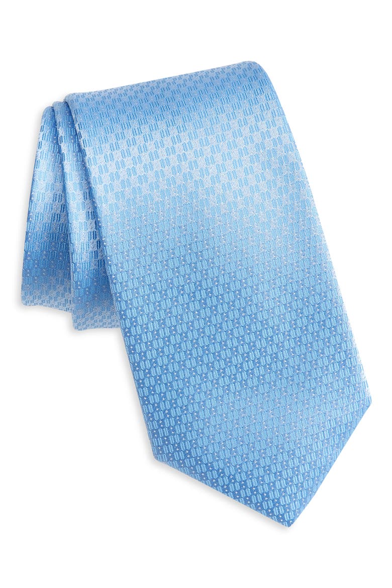 Emmett Microgeometric Tie, Main, color, LIGHT BLUE