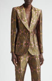 Etro Fitted Jacquard Jacket