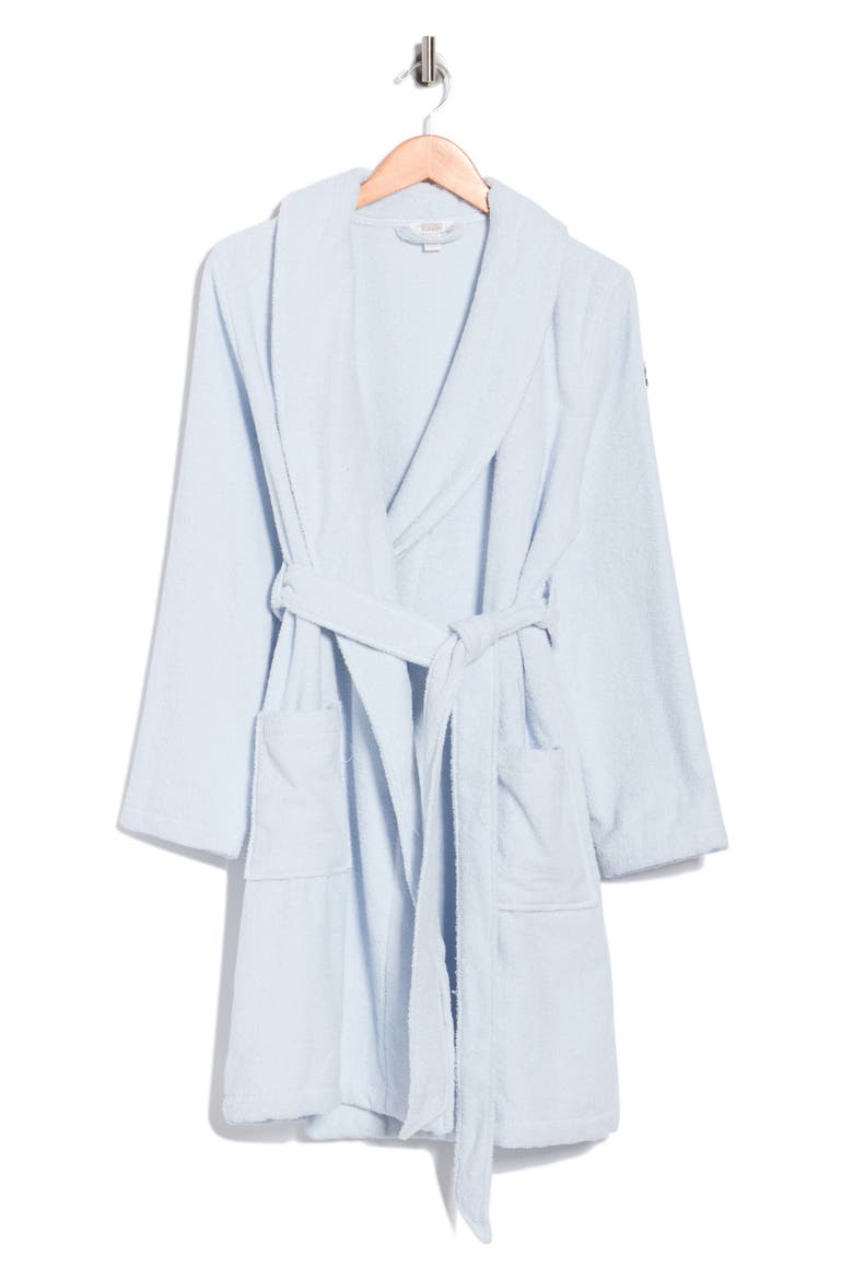 Cotton Terry Robe, Alternate, color, BLUE ANCIENT