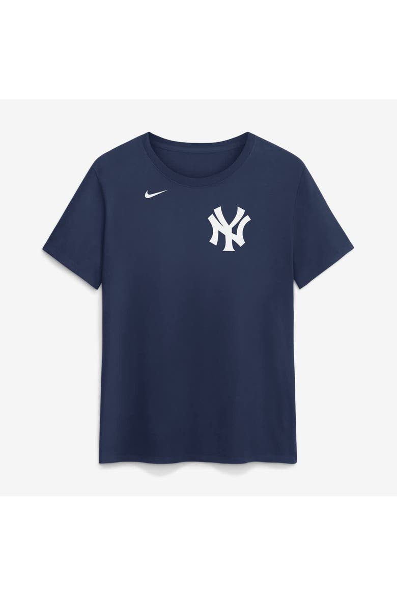 Women's Nike Navy New York Yankees Wordmark T-Shirt, Alternate, color, Navy