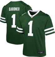 Nike Youth Nike Ahmad Sauce Gardner Legacy Green New York Jets Game Jersey