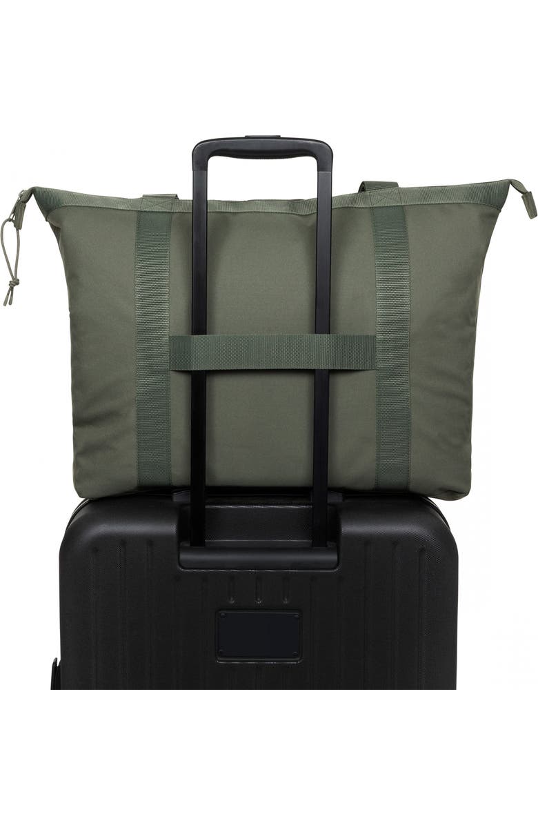 Eastpak Travel Tote Black Shoulder Bags, Alternate, color, Khaki