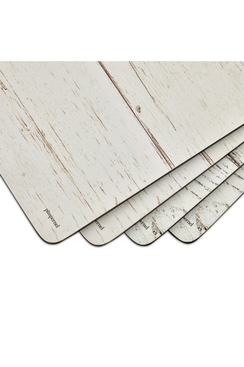 Coastal Signs Set of 4 Cork Back Placemats, Alternate, color, Multi