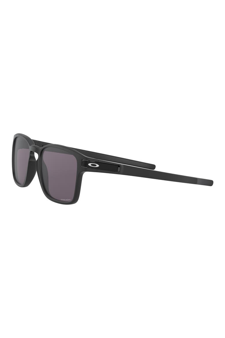 Latch 55mm Prizm™ Rectangular Sunglasses, Alternate, color, BLACK