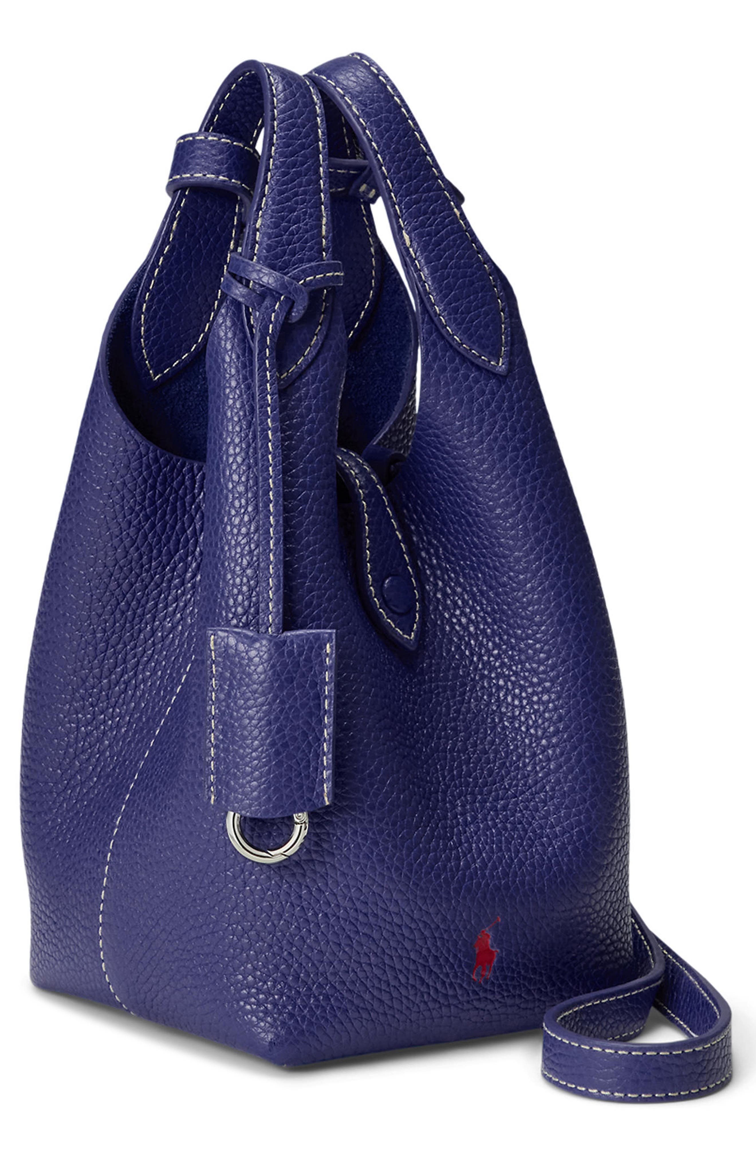 Polo Ralph Lauren Small Polo Play Crossbody Tote, Alternate, color, Ink