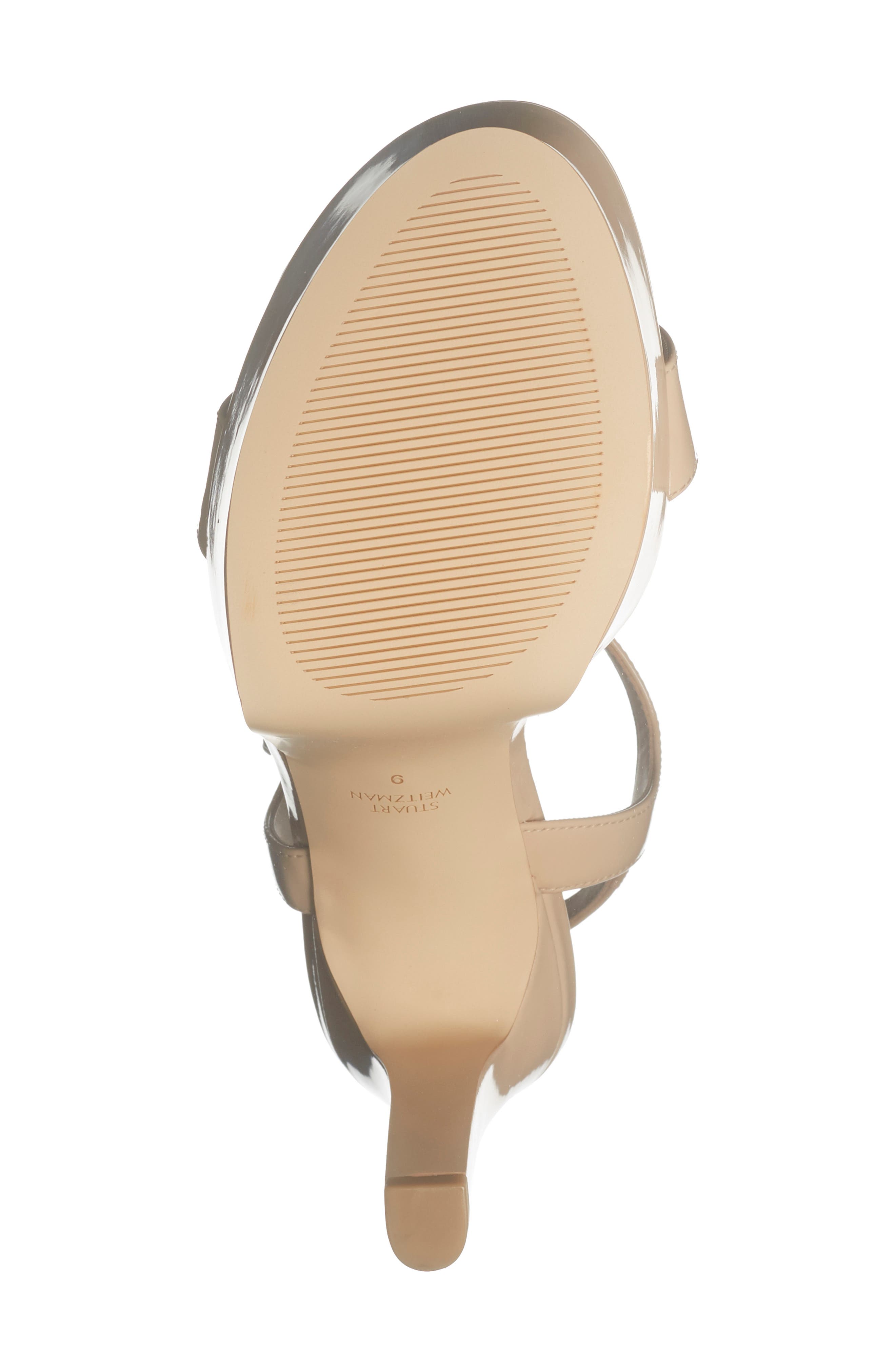 Dazzle Platform Sandal, Alternate, color, GOLDEN BEIGE