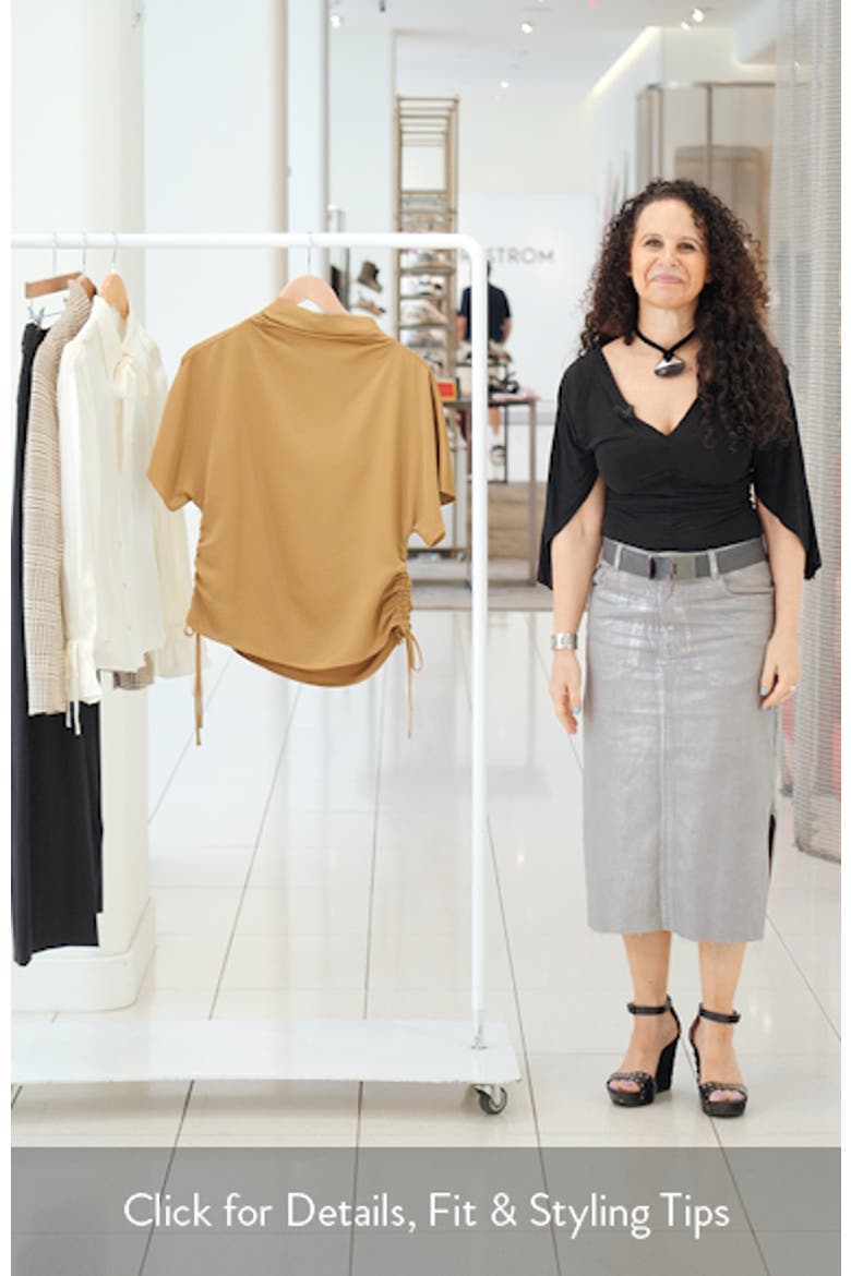 Leslie Side Ruched Top video