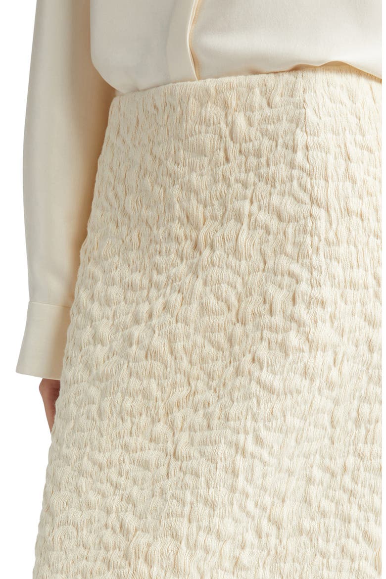 Maya Mixed Media Skirt, Alternate, color, CREAM