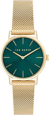 Ted Baker Classic Mesh Strap Watch, 32mm