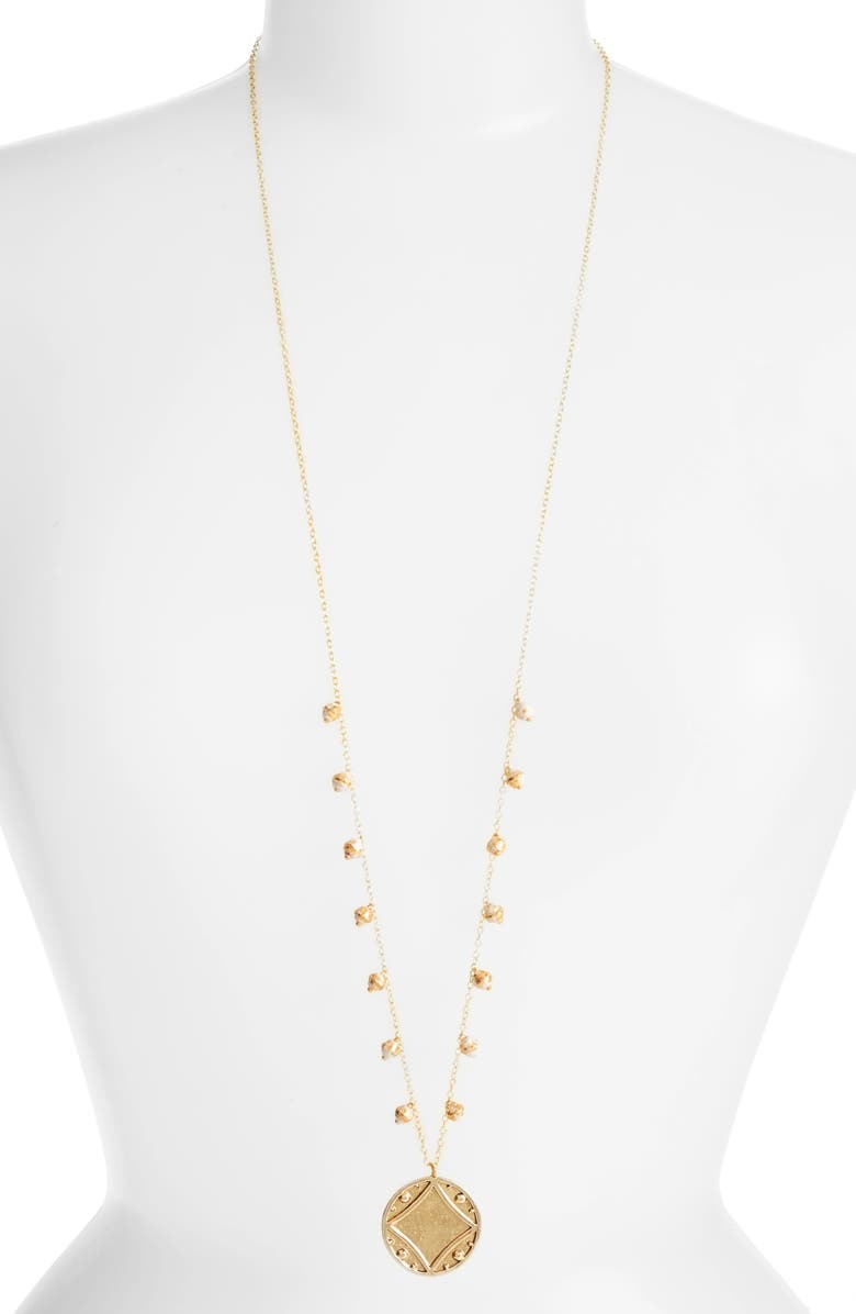 31 Bits Early Light Pendant Necklace, Main, color,