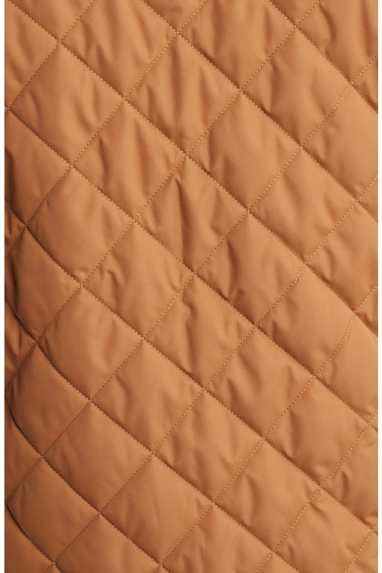 Essex Water Resistant Quilted Vest, Alternate, color, BRITISH TAN