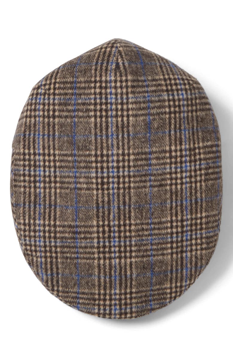 Brixton Barrel Driving Cap, Alternate, color, Tan/ Light Brown/ Royal