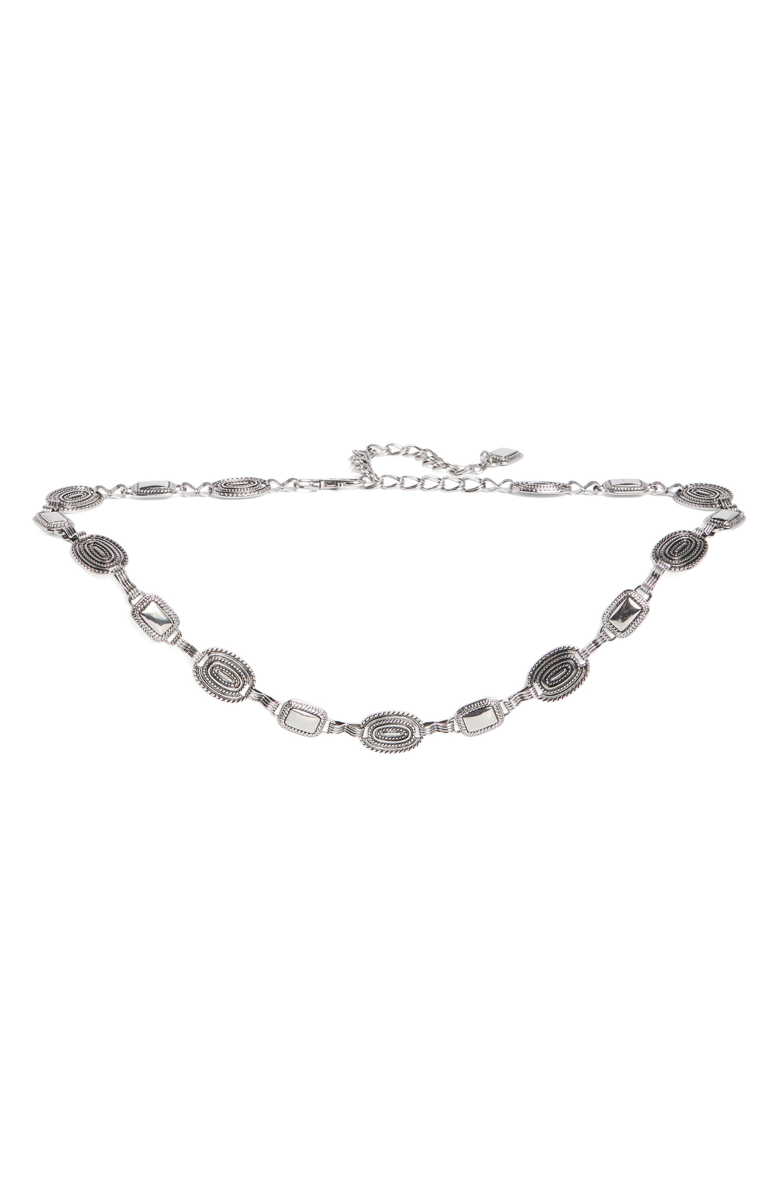 Vince Camuto Mixed Braided Chain Belt