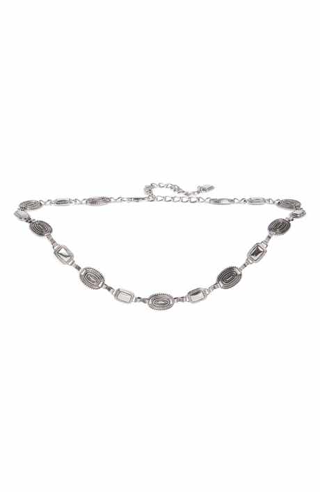 Vince Camuto Mixed Braided Chain Belt