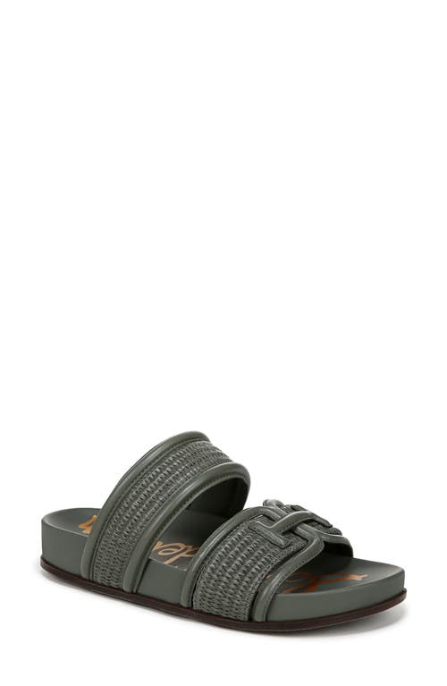 Sam Edelman Rowan Platform Sandal In Washed Olive