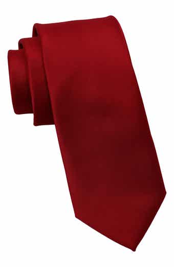 Solid Satin Tie