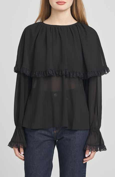WAYF Mirabel Capelet Top