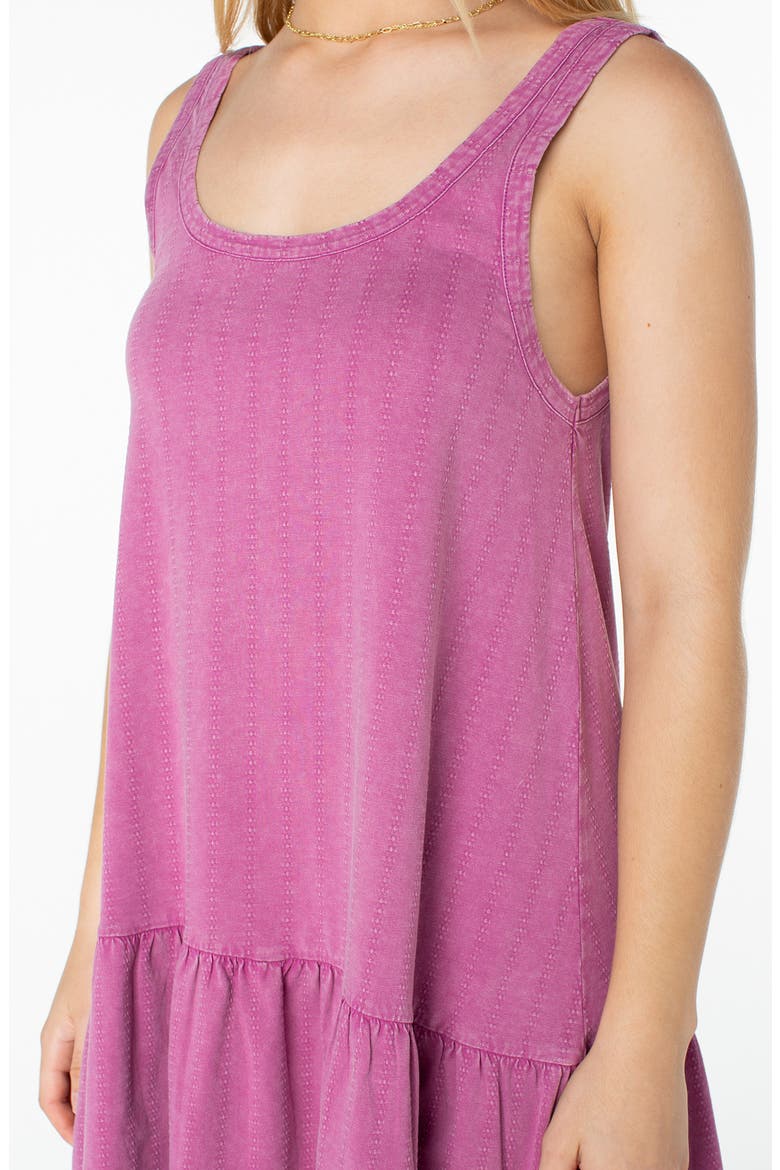 Still Salty Cotton Minidress, Alternate, color, STRIKING PURPLE SOLID