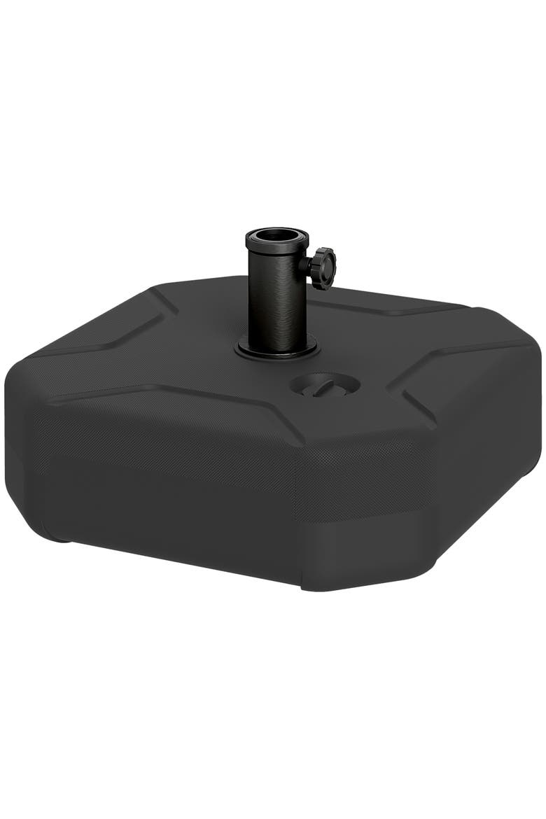 Patio Umbrella Base Holder, Main, color, Black