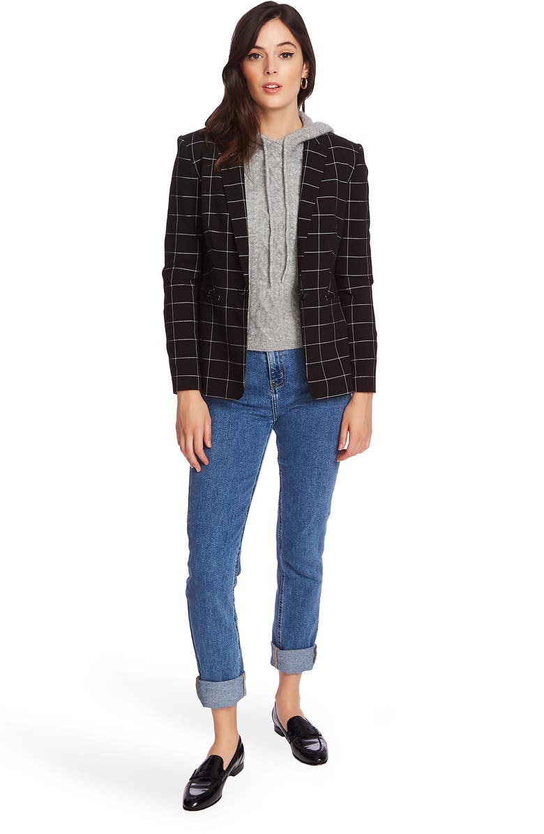 Court & Rowe Windowpane Plaid Blazer, Alternate, color,