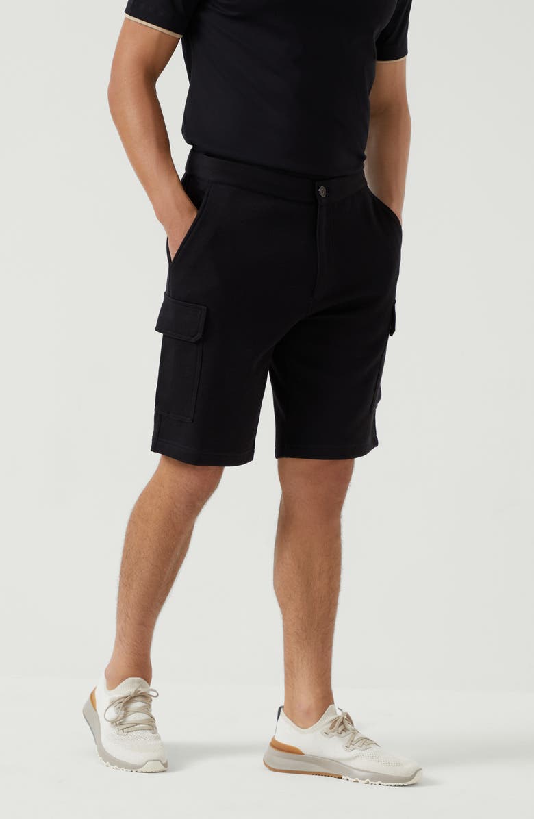 Brunello Cucinelli Double French terry Bermuda shorts, Alternate, color, 