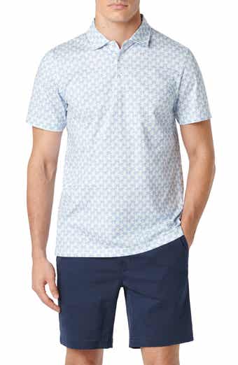 Victor OoohCotton® Leaf Print Polo