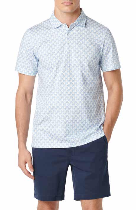 Victor OoohCotton® Leaf Print Polo