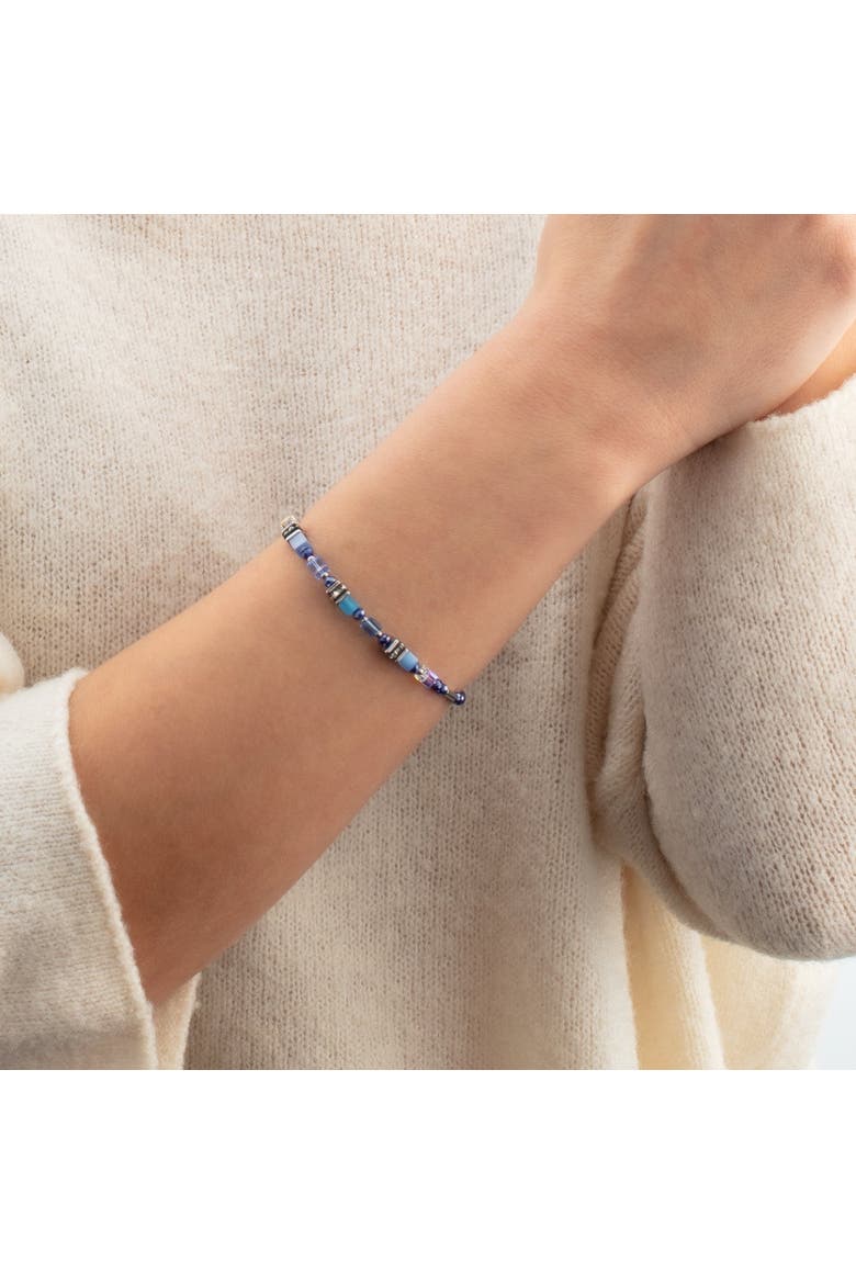 Mini Cubes Bracelet, Alternate, color, Blue