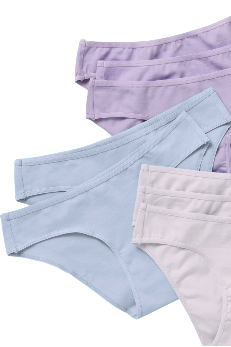 Sunny Cotton Underwear 8PK, Alternate, color, Snap Dragon