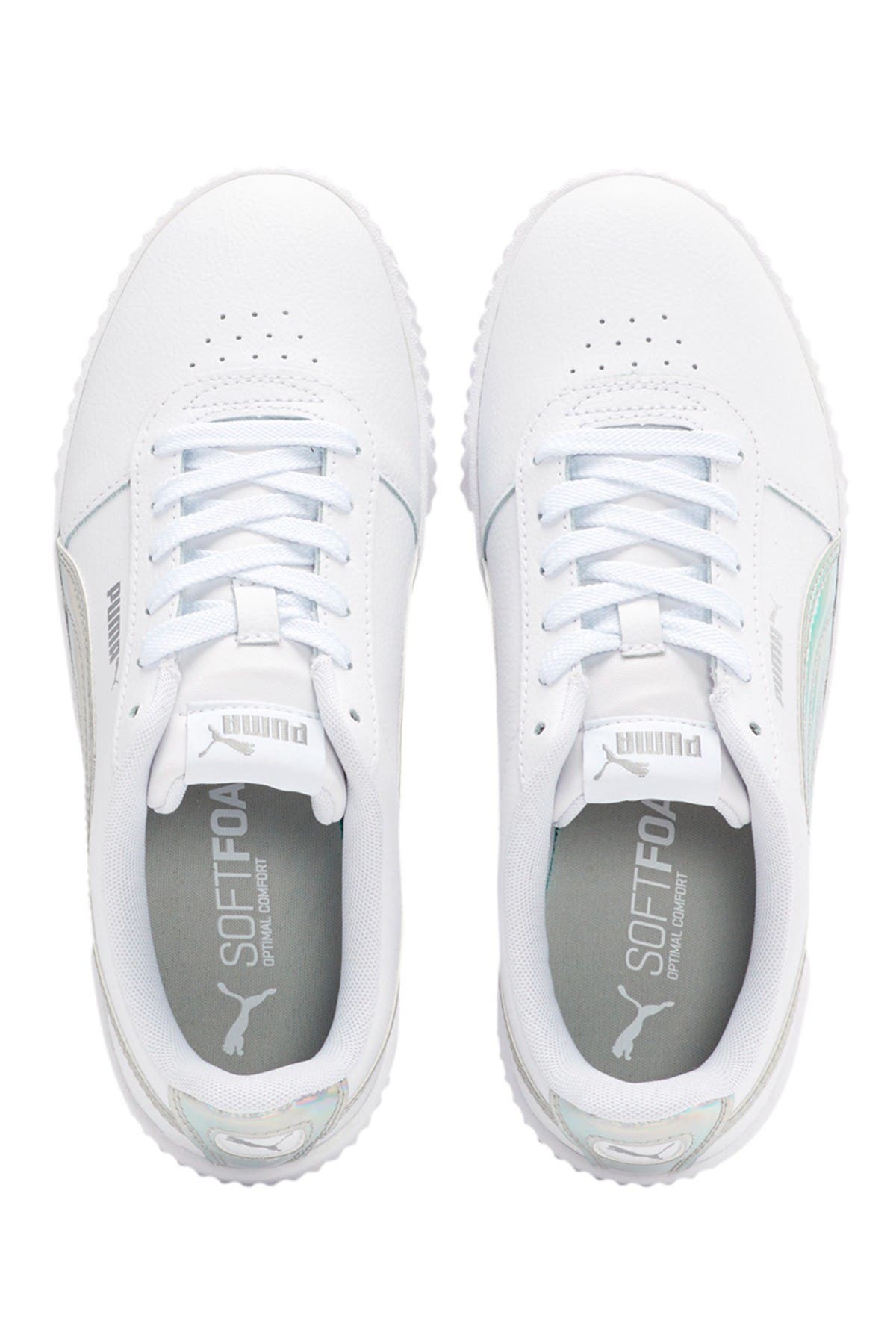 PUMA Carina Iridescent Sneaker, Alternate, color, 
