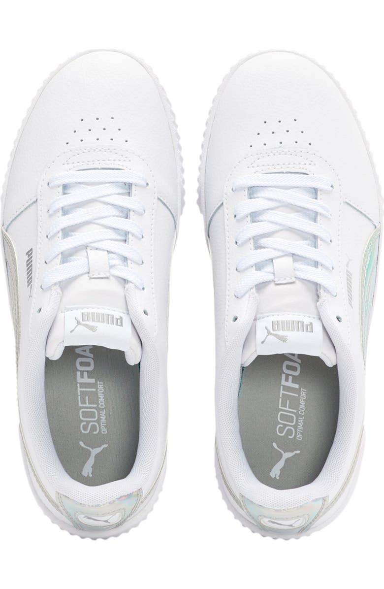 PUMA Carina Iridescent Sneaker, Alternate, color,